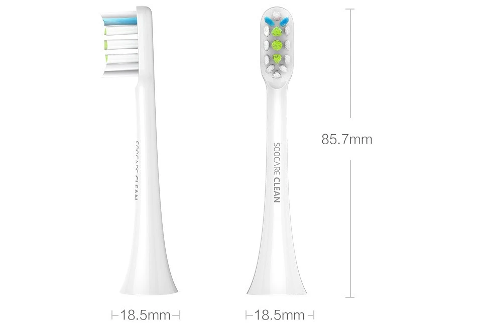 Сменные насадки для зубной щетки Xiaomi Soocare (White)