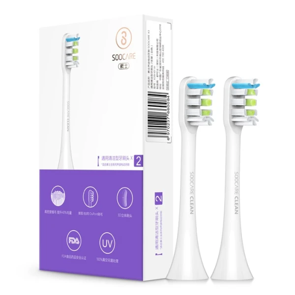 Сменные насадки для зубной щетки Xiaomi Soocare (White)