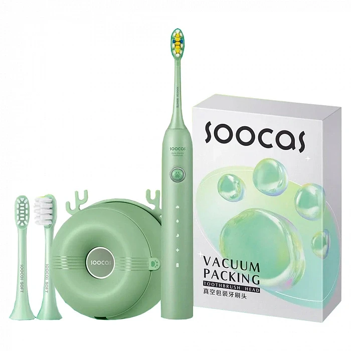 Электрическая зубная щетка Xiaomi Soocas D3 (Green)